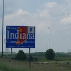 Day 3 – Indy, our first driveway campsite!