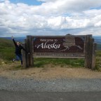 John and Katie’s Alaska RV Trip 2017: Crossing the Border into Mainland Alaska, Our First Flat Tire, and the Town of Chicken